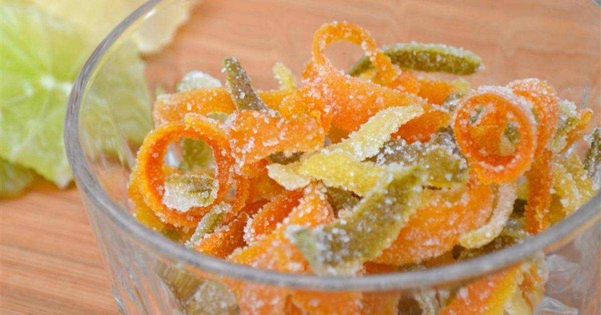 Как приготовить цукаты из апельсиновых корок в домашних условиях