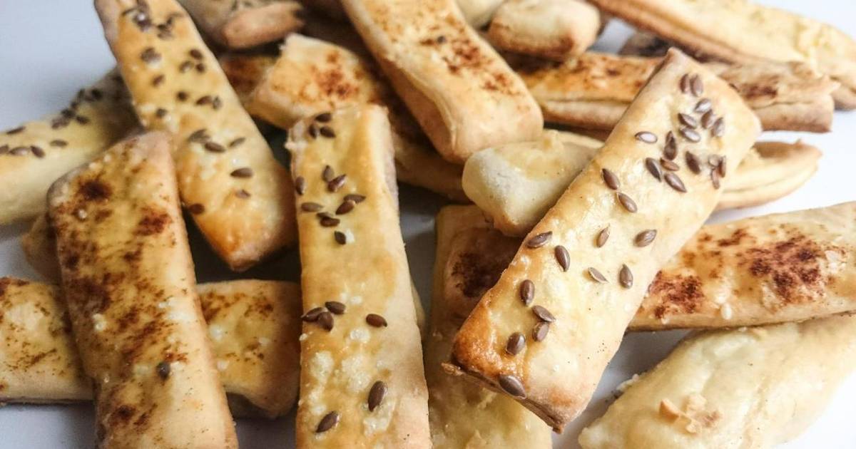 Хрустящие палочки к чаю